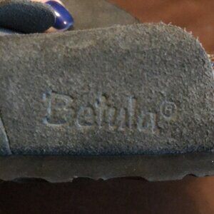 Birkenstock Betula Gray Suede Sandals 38/7